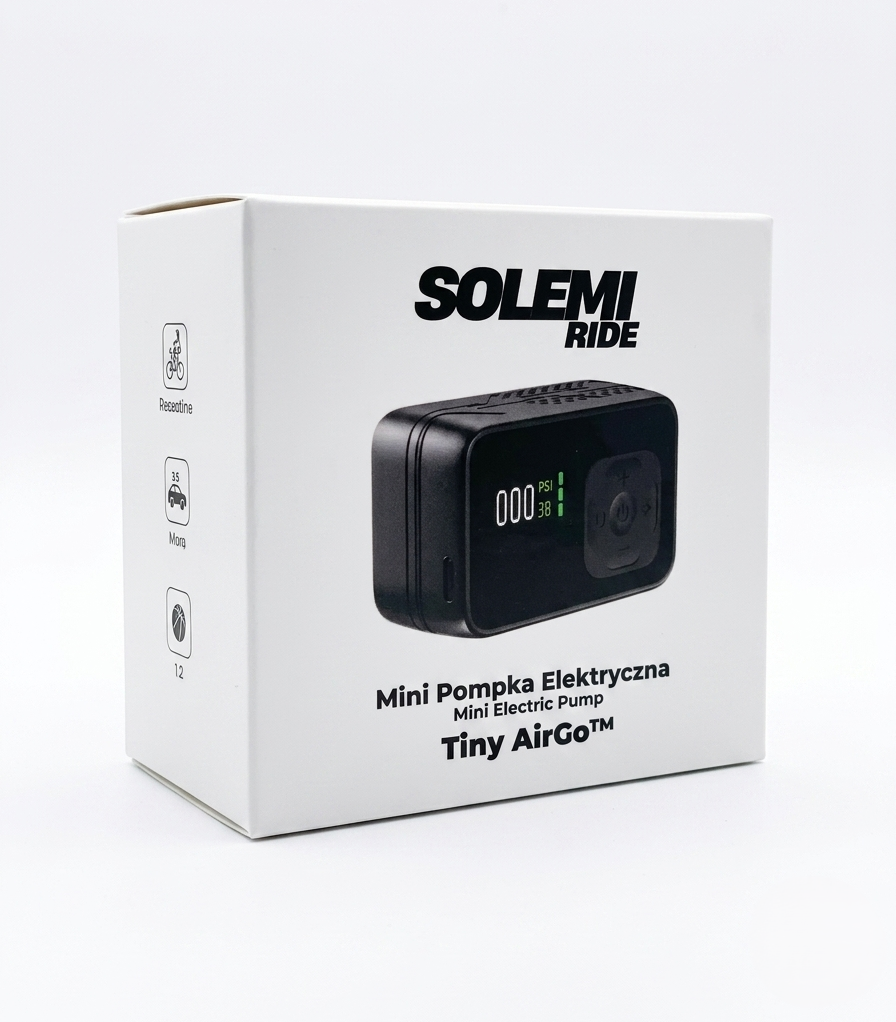 Mini Pompka elektryczna kompresor Solemi Ride - Tiny AirGo™